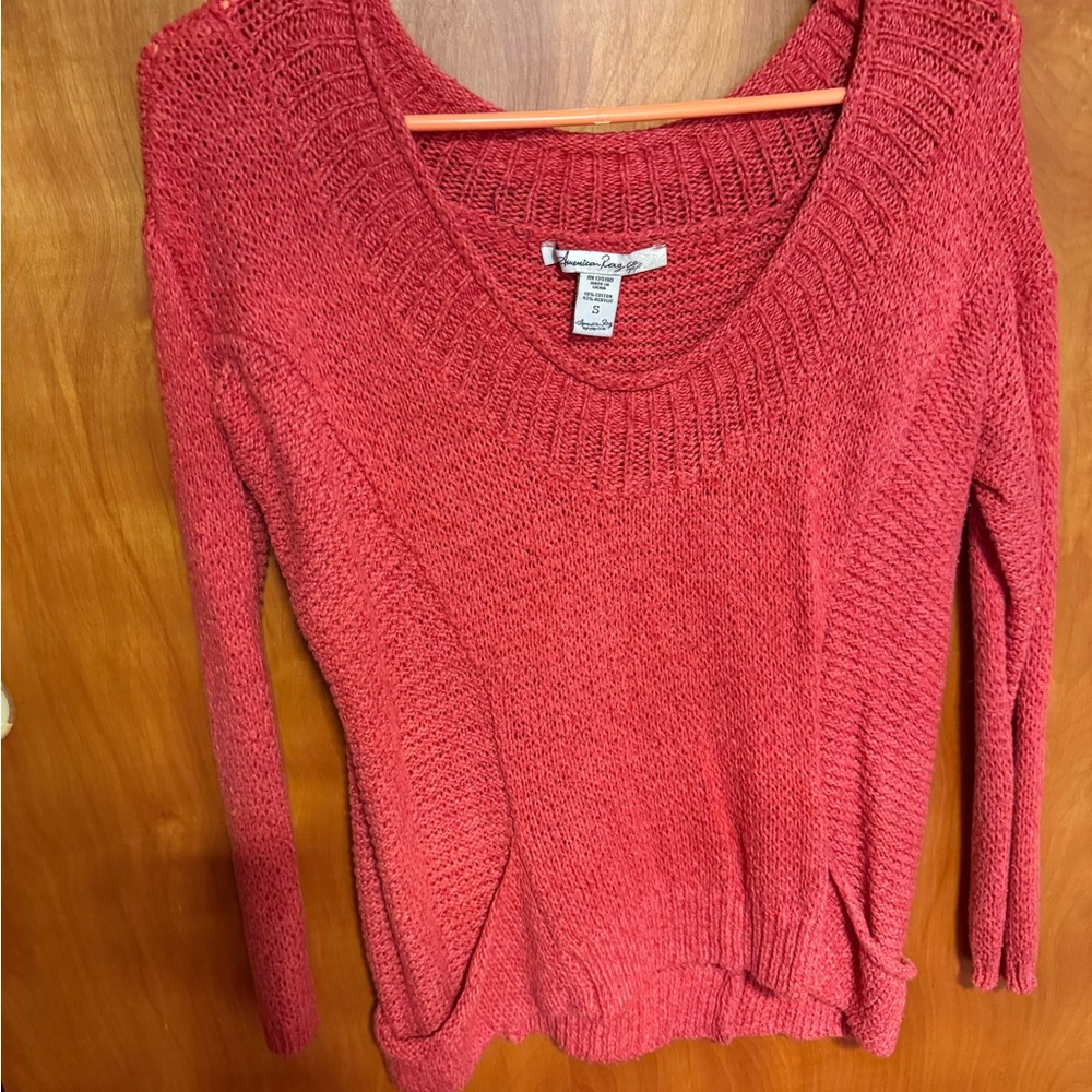 American Rag Scoop Cropped Sweater